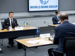 В Вашингтоне Зеленский провел встречу с президентом Группы Всемирного банка
