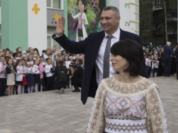 Кличко открыл новую школу в Соломенском районе