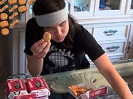 Американский блогер съел 120 наггетсов из «Макдоналдса» за девять минут
