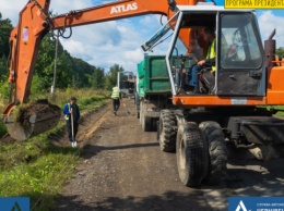 На Буковине начали ремонтировать одну из самых длинных дорог госзначения