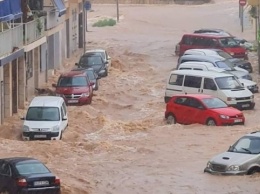 Ливень в Испании вызвал мощное наводнение