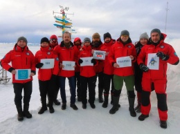 Украинские полярники поддержали Всеукраинский марш в защиту животных