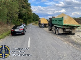В Харьковской области правоохранители разоблачили незаконную добычу песка