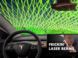 Tesla запатентовала лазерный стеклоочиститель