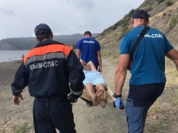 В горах Крыма спасли троих туристов