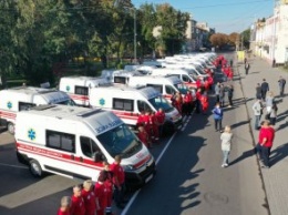 В этом году Павлоградская станция экстренной медпомощи получила 26 новых «скорых»