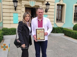 Житель Запорожской области стал лауреатом Всеукраинской акции «Герой-спасатель года»