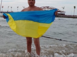 Украинский спортсмен посвятил деоккупации Крыма свой заплыв через пролив в Адриатическом море