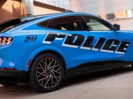 Полиция США испытает новую патрульную машину на базе Ford Mustang Mach-E