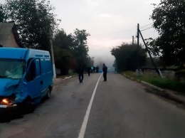 Под Черновцами мотоцикл врезался в микроавтобус: погибли двое парней (фото)