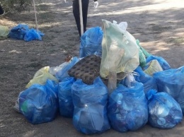 С берегов водоемов Днепропетровщины вывезли десять тонн мусора