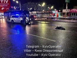 Пытался преодолеть восемь полос и отбойник: в Киеве погиб пешеход