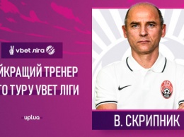 Скрипник стал лучшим тренером 8 тура чемпионата украинской Премьер-лиги