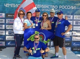 Крымчане завоевали 7 медалей на Чемпионате России по плаванию на открытой воде
