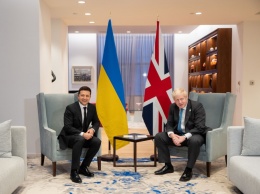 Зеленский и Борис Джонсон обсудили укрепление украинского флота и энергетику