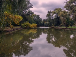 Фотохудожник показал, как наступает осень в главном парке Запорожья
