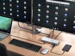 Hyper представила 14-портовую док-станцию для ноутбуков на базе Chrome OS