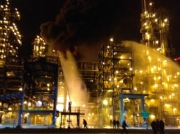 В Беларуси произошел пожар на нефтезаводе