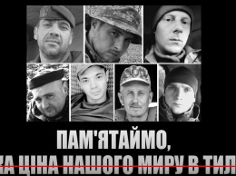 В сентябре на Донбассе погибло 7 военнослужащих (ФОТО, ВИДЕО)