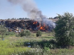 На Николаевщине горела трава, кусты и мусор на 12 га