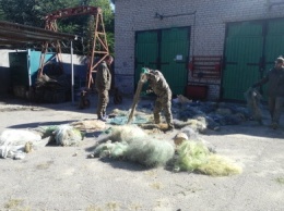 В Николаеве провели спецоперацию по уничтожению 12 километров браконьерских сетей