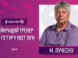 Луческу - лучший тренер 10 тура УПЛ