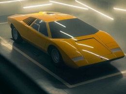 Lamborghini Countach LP 500 показали вживую и дали послушать ДВС (ВИДЕО)