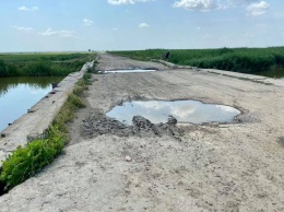 В Одесской области закрыли проезд по аварийному мосту
