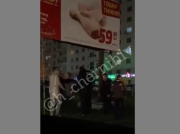 Появилось новое видео нападения на полицейских в Чернигове