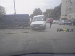 В Харькове угнали авто с картошкой "в счет зарплаты"