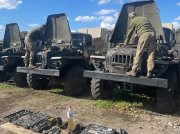 В криворожской танковой бригаде подготавливают вооружение и технику к эксплуатации зимой