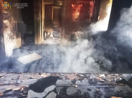 Пожар на Николаевщине унес жизнь мужчины (ФОТО)