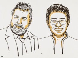 Нобелевская премия мира присуждена журналистам из Филиппин и России