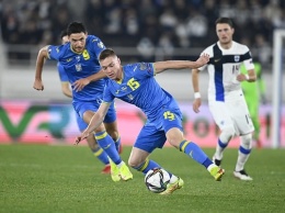 Бывшие киевляне помогли сборной Украины одержать первую победу в отборочном турнире чемпионата мира по футболу