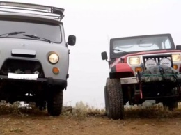 Блогеры из США провели сравнение УАЗ-452 и Jeep Wrangler на бездорожье (ВИДЕО)