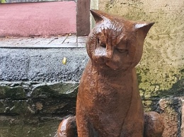 +1: в Одессе установили скульптуру кота-редактора