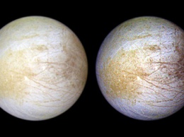 «Хаббл» нашел следы постоянного водяного пара в атмосфере одного из полушарий Европы