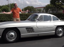 Блогер сделал обзор на легендарный Mercedes-Benz 300 SL (ВИДЕО)