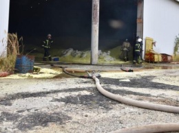 Пожар произошел на территории Одесского НПЗ - горела сера (ФОТО)