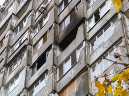 В Днепре на Гагарина горела квартира на 10 этаже