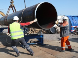 Первую нитку газопровода "Северный поток-2" заполнили техническим газом