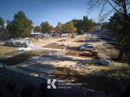 Сроки завершения реконструкции площади Куйбышева в Симферополе опять сдвигаются