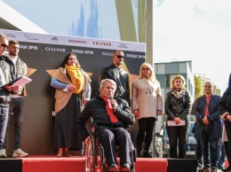 На «Площади звезд» зажглись звезды паралимпийцев Юрковской, Крипака и Смирнова