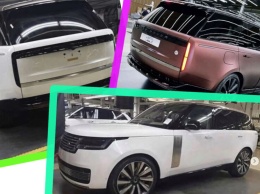Появились первые живые фото нового Range Rover 2022 | ТопЖыр