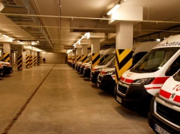 В Полтаве открыли новый подземный паркинг для карет скорой помощи