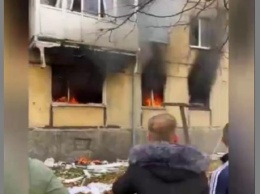 В РФ произошел взрыв газа и пожар в жилом доме