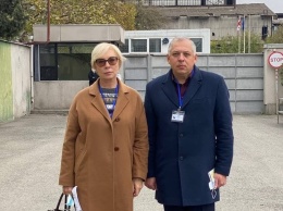 Денисова навещает Саакашвили в грузинской тюрьме