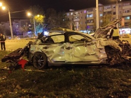 "Заявили об угоне машины после аварии": в полиции рассказали детали о ДТП на Одесской