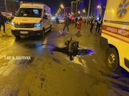 На выезде из Харькова - взрыв и крупный пожар на заправке (фото, видео)