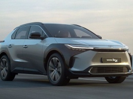 Toyota представила электрический кроссовер bZ4X EV с дальностью 483 км (ВИДЕО)